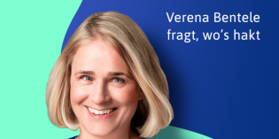 Logo des Podcasts "In guter Gesellschaft" mit Verena Bentele