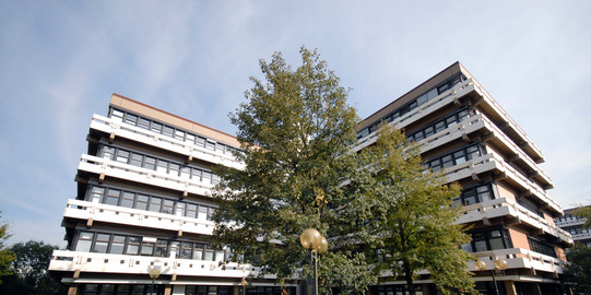 Gebäude Emil-Figge-straße 50 Gebäude Emil-Figge-Straße 50 im Sommer